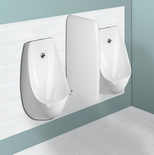 Писсуар Jika Domino Sensor 411010004871 белый, с ИК-датчиком на 230V